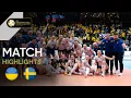 Highlights | Ukraine vs. Sweden I CEV Volleyball European Golden League 2025 | Final Four | SF