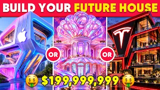 Would You Rather…? Build Your INCREDIBLE Dream Mansion 💖🤑🌈🏡 Quiz Kingdom