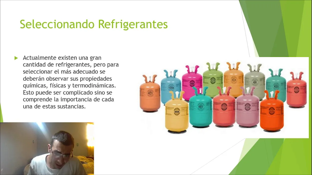 Clasificación y selección de refrigerantes