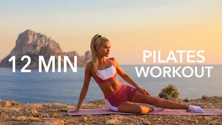 Download 12 MIN PILATES WORKOUT - Slow Full Body Toning / Floor only, Low Impact MP3