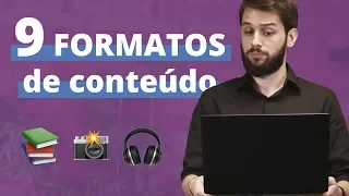 MARKETING DE CONTEÚDO: 9 formatos para ir além do E-BOOK 💪