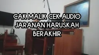 Download CAK MALIK tes audio HARUSKAH BERAKHIR MP3