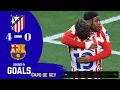 Atletico Madrid DOMINATES Barcelona 4-0 GOALS HIGHLIHTS