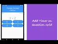 Add Timer on Question Grid Xamarin Forms