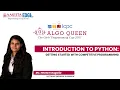 ICPC Algoqueen Training Session 1 Intro to Python Getting Started with Competitive Programming