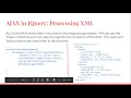 JQuery AJAX with XML