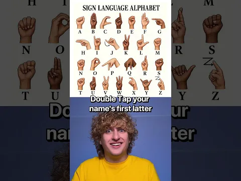 What's the First Letter of Your Name? π