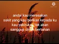 Download Lagu Haruskah aku mati - Arief (lirik)