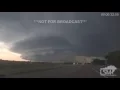 6-26-16 North Platte NE Supercell Incredible Structure Time Lapse