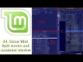 Split screen and on Linux
