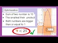 Optimization problem Exercise 3 finding the smallest product - Calculus