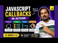 JavaScript Callbacks in Action forEach map filter setTimeout JS Series