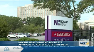 Novant Health requests approval for 25 acute care beds at NHRMC