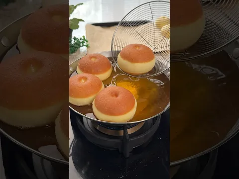Donat rumahan sederhana.