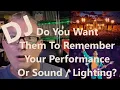 Download Lagu DJ - Would You Rather Impress With Sound \u0026 lighting or Your Performance?