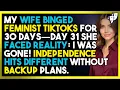 Download Lagu Mijn vrouw keek 30 dagen lang feministische TikToks - dag 31 Ze zag de realiteit onder ogen: ik w...