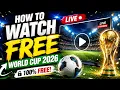 Watch FIFA World Cup 2026 For FREE Live Stream Apps Websites