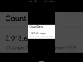 Only 2 913 662 Day s To Go Until December 31st 9999 Countdown To December 31st 9999