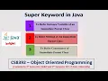 Java super keyword method overriding Programs Object Oriented Programming Tamil 25