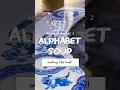 Alphabet Soup Photoshoot Making the BOWL part 2