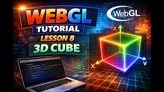 WebGL Lesson 8 Creating A 3D Cube