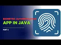 Biometric Authentication in Java Android using Androidide