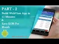 Webview Android App with Source Code