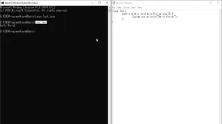 Most Basic simple Java program Hello world in Detail