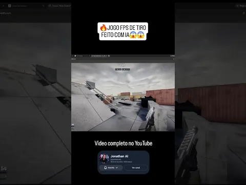 😱 Jogo FPS estilo CS feito com IA !!! 🔥🎮 #short #game