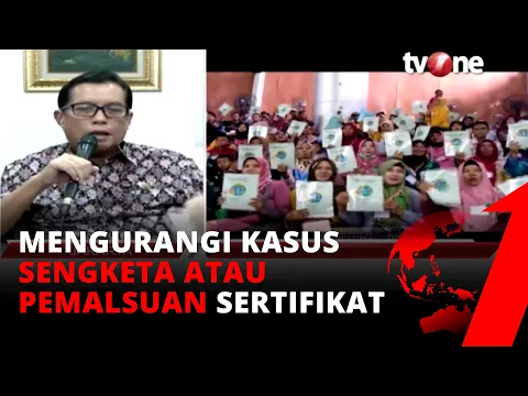 Sertifikat Tanah Elektronik, Apa Gunanya? BPN: Ada Proteksi Tertentu | tvOne