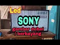 Download Lagu Led SONY gambar dobel/ Berbayang