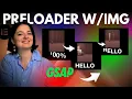 GSAP PRELOADER WITH COUNTER IMAGE - Elementor Wordpress Tutorial Flex Container