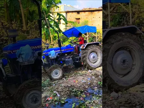 new powertec eura 60 tractor amazing videos #shorts