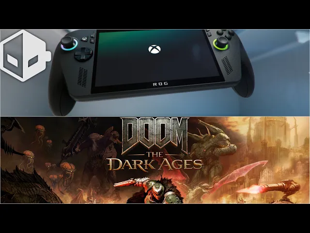 ROG Xbox Ally X DOOM: The Dark Ages Benchmark Test - Ultra Settings Perf 17w