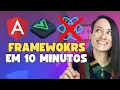 Explicando FRAMEWORKS em 10 minutos Programacao para Iniciantes