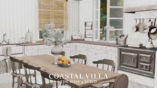 Coastal Villa The Sims 4 Speed Build CC