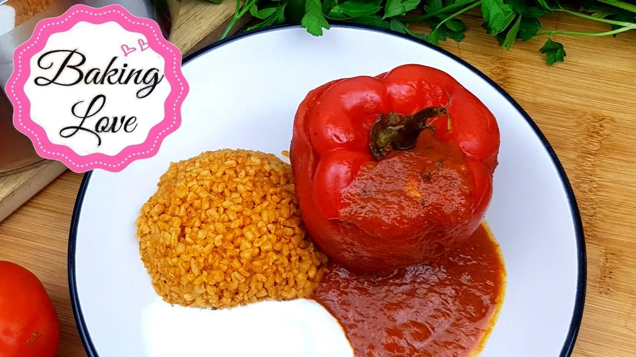 
          
          
          
            
            Low Carb Rezept I Gefüllte Paprika mit Hackfüllung und würziger Tomatensoße I Biber Dolmasi
          
        . 