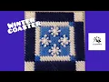 Plastic Canvas Winter Coaster