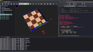 CPSC 572 - Webots E-Puck Wall Tracer in C