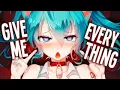 Lagu ♪ Nightcore - Give Me Everything → Pitbull, Ne-Yo, Afrojack \u0026 Nayer (Lyrics)