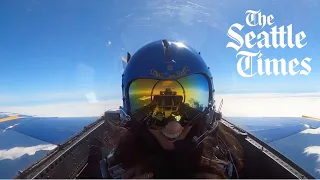 What is it like to fly with the Blue Angels