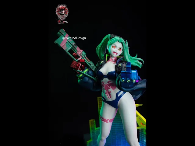 Rebecca Statue -Cyberpunk Edgerunner - Weare A Design