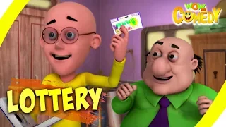 motu patlu ep12a lottery funny videos for kids wow kidz comedy
