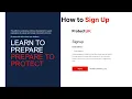 How to Sign Up and complete ACT Awareness e-learning Courses