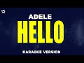 Hello - Adele Karaoke Songs With