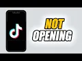 How To Fix TikTok App Not Opening | Easy \u0026 Quick
