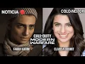 Actriz que interpreta a Farah Karim en Modern Warfare