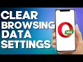 How to Find Clear Browsing Data Settings on Opera Mini