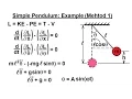 Physics 68 Lagrangian Mechanics 6 of 25 Simple Harmonic Motion Method 1