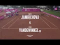 Lagu Renata Jamrichova (SVK) vs Hanne Vandewinkel (BEL) - Game, Set and Match Point